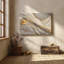 Toile en marbre blanc et or, art mural fluide abstrait - impression de pierre grise de luxe, décor de texture liquide moderne pour salon glamour-1954463485
