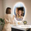 Miroir irrégulier à DEL avec Bluetooth, désembueur et mémoire-184521424