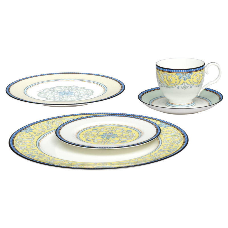 Couvert individuel 5 pièces Noritake Menorca Palace