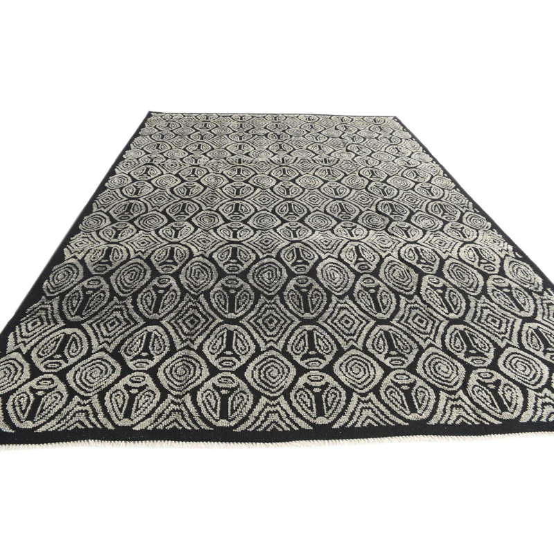 Tapis noir 9x12 Pham