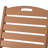 Laguna 7-Piece Rectangular Table Folding Highback Chair Dining Set-110479927