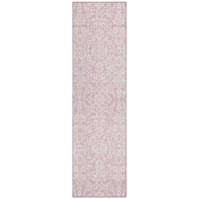 Flatweave Floral Indoor / Outdoor Rug