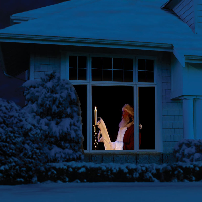 Décoration numérique de Noël en DVD père Noël