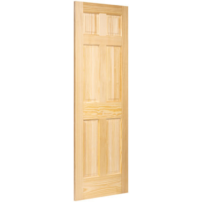 Paneled Solid Wood Unfinished Standard Door