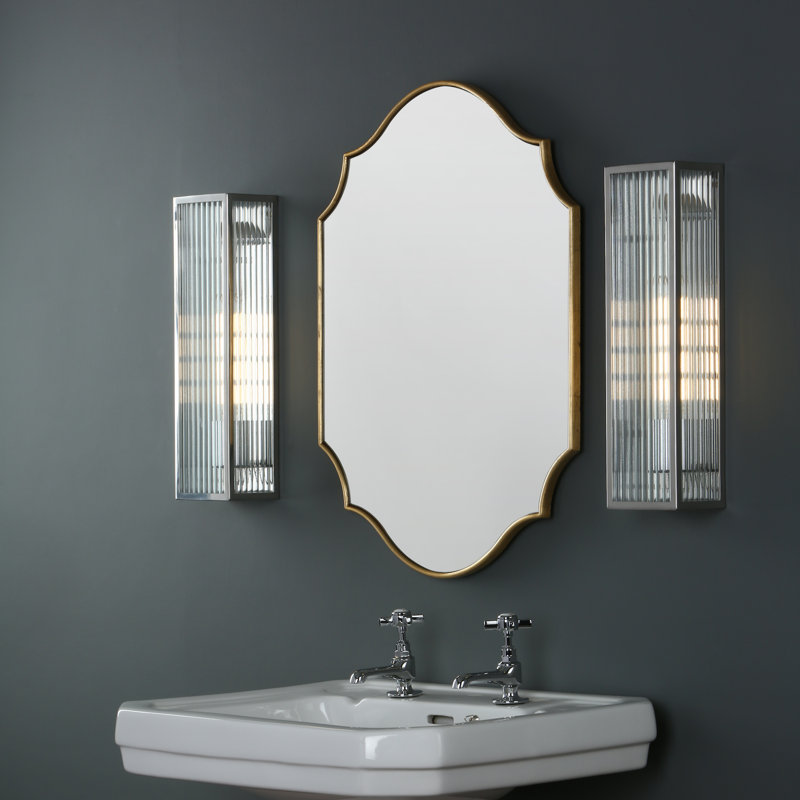 Abrahams Glass Flat Wall Mirror