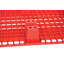 Patin emboîtable en plastique rouge
