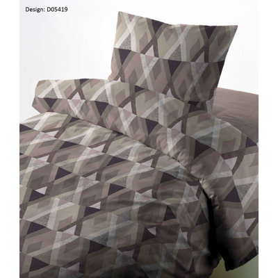 Geometric Shapes Duvet Cover Set with Pillowcases