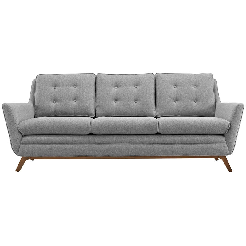 Canapé en tissu Modway Beguile, Gris espoir