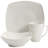 Zen Buffetware 12 Piece Dinnerware Set, White