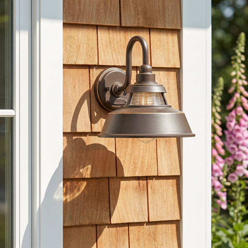 Calum Wall Light, Oil Rubbed Bronze, 10" H x 10" W x 10" D