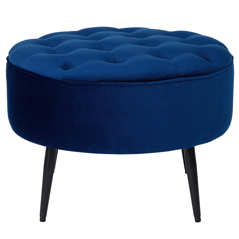 BirdRock Home Tufted Round Ottoman