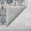 Crème oriental Briele | Bleu | Gris | Tapis beige-1647492613
