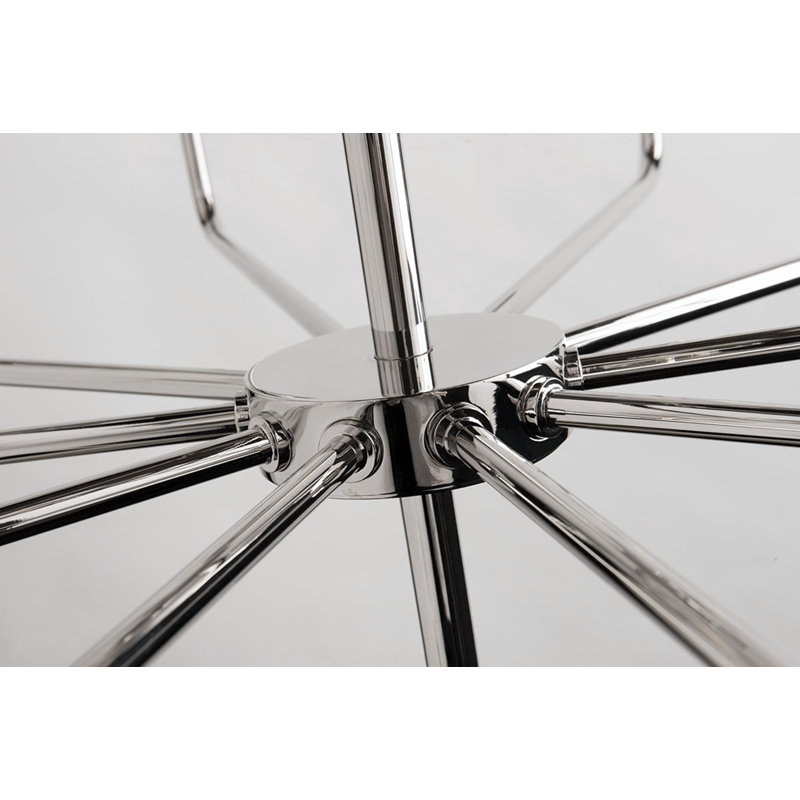 Wentworth 12 - Light Chandelier, Polished Nickel