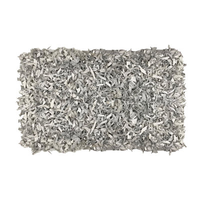 Tapis argenté Grigg