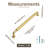 Anti-Slip Wave Pattern Cabinet Pull Multipack-124942402-124942404