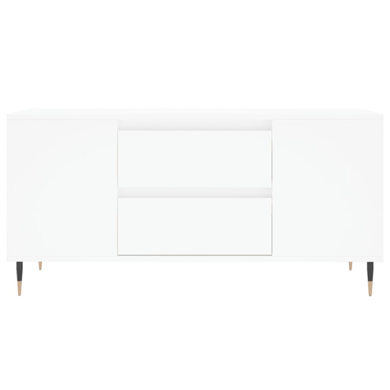 Mikera Coffee Table with Storage, White