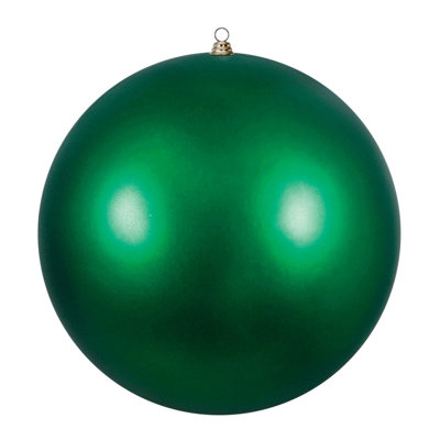 Vickerman 20" Giant Matte Emerald Ball Christmas Ornament