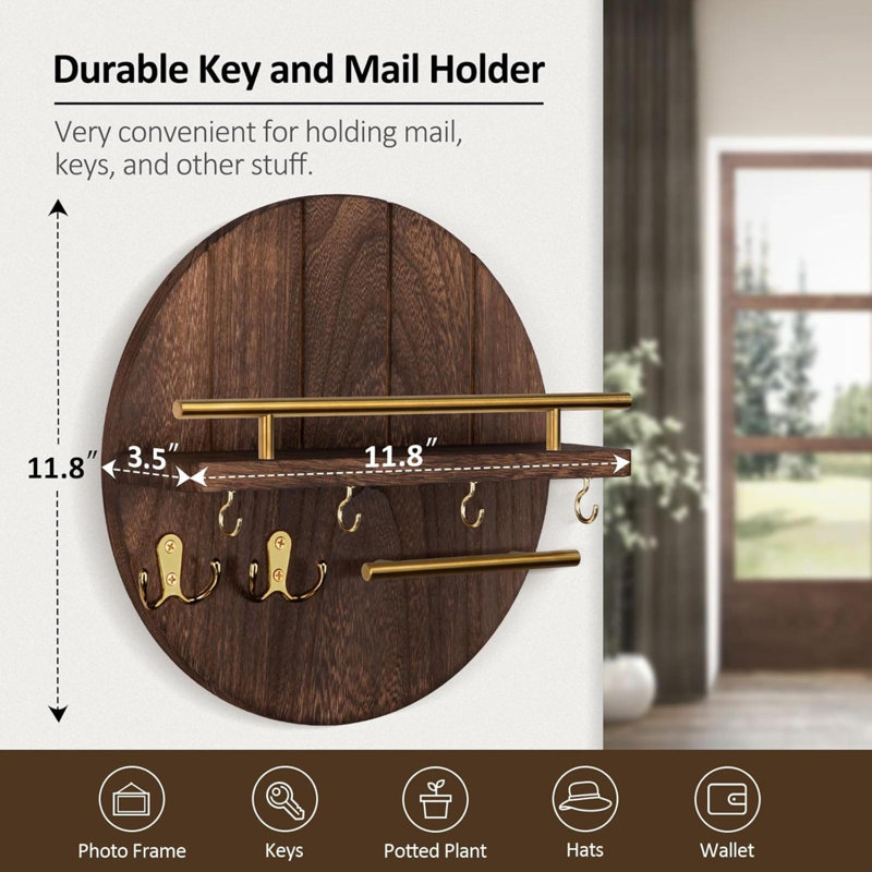 Wall Organizer, Brown