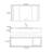 Japanese light luxury simple bathroom cabinet