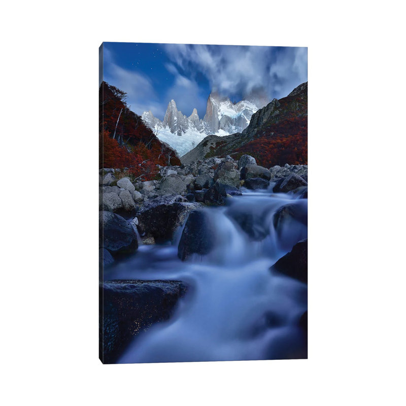 A Night In Patagonia by Mei Xu - Wrapped Canvas Print