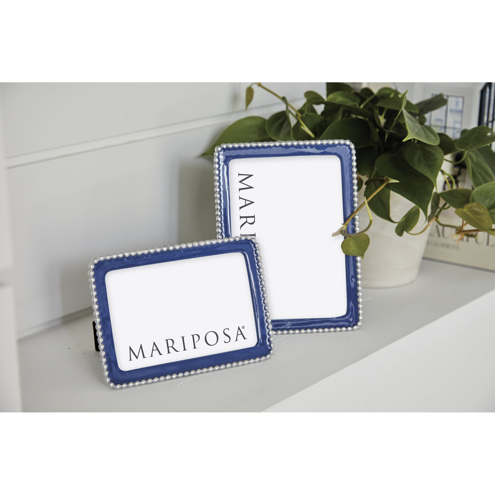 Metal Picture Frame, Blue