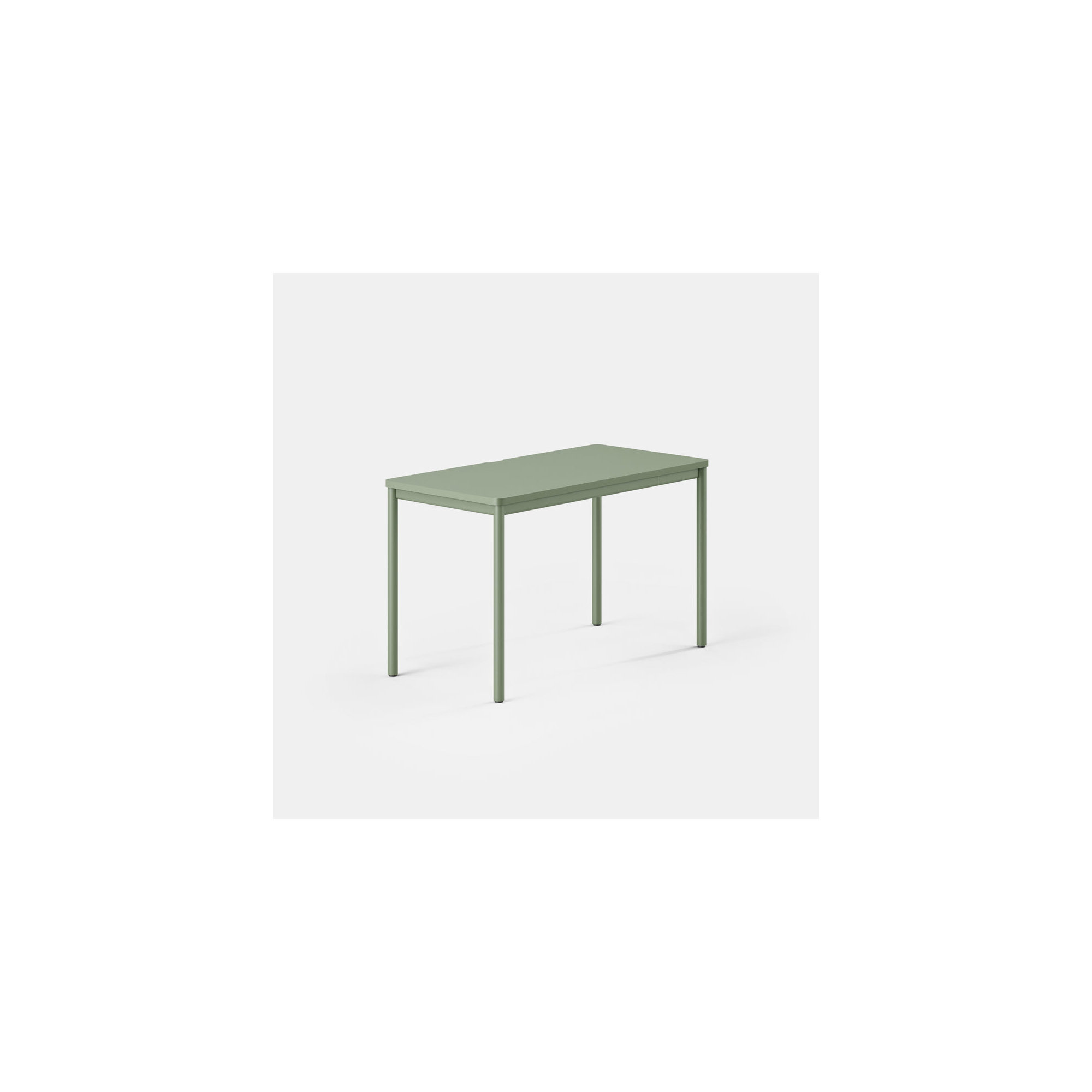 Daily Desk, 28.5" H x 48" W x 24" D, Sage, Sage