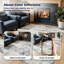 Rectangle Abstract Washable Area Rug-2006059749