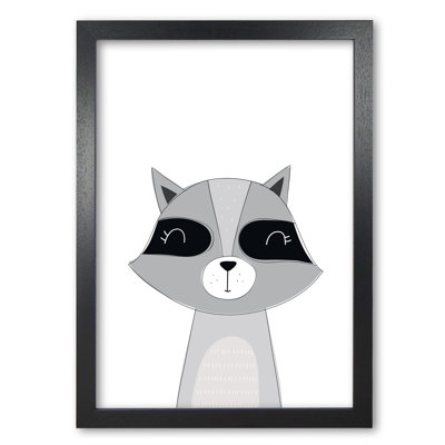 Scandi Raccoon - Painting