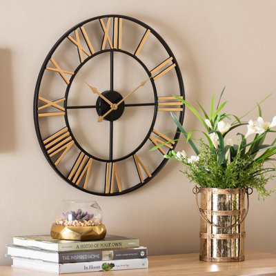 Bruning Wall Clock