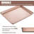 Sheet Pans Cookie Sheet,Small Baking Sheets For Oven Nonstick Set,Cookie Tray Baking Pan Set,12.5Inch,2-Piece,Gold