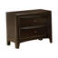 Table de chevet 2 tiroirs Hanrahan