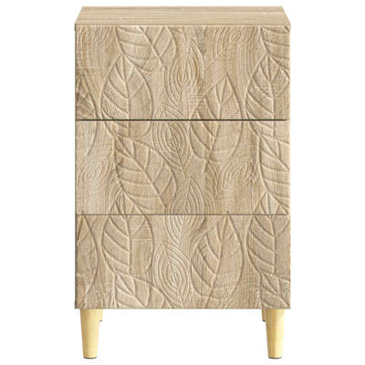 43cm W Composite Bedside Table