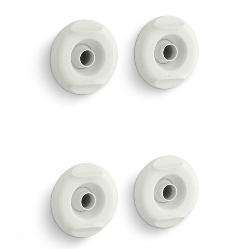 Flexjet Whirlpool Trim Kit with Four Jets, Dune