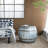 22.5X22.5X26" Drum Side Table