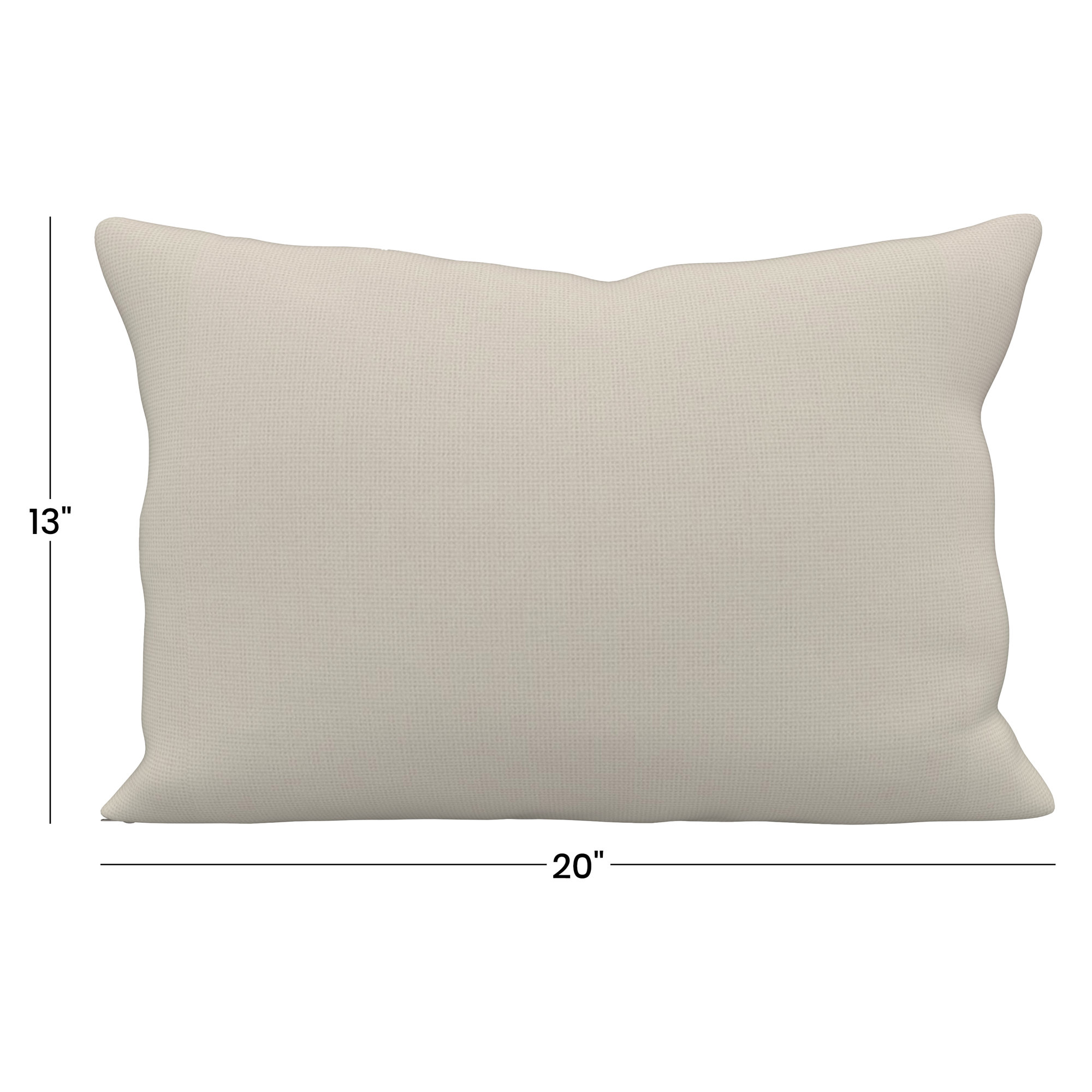 Amala Outdoor/Indoor Kidney Pillow, Play Snow