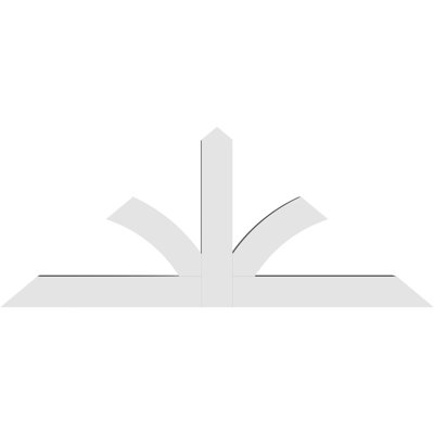 Support pour pignon en PVC de qualité architecturale Richland