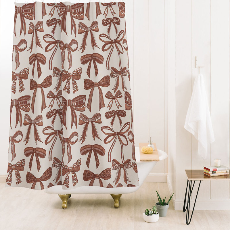 Rideau de douche Ninola Design, Beige / abstrait