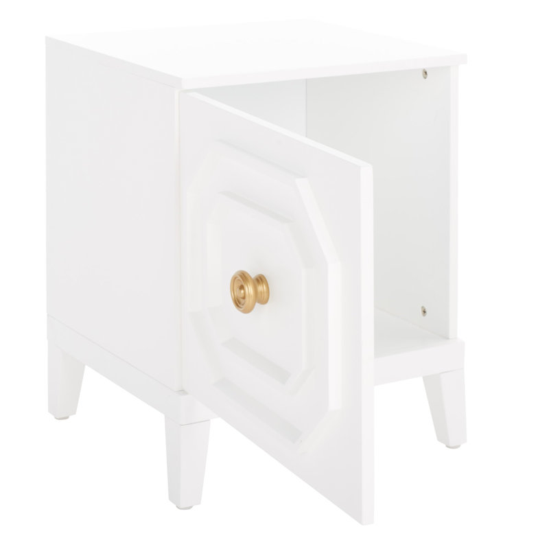Table de chevet blanche Frere