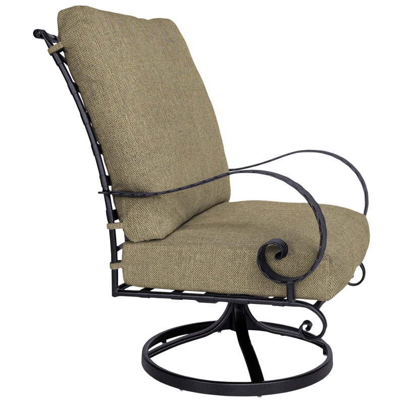 Classico Outdoor Rocker Chair, Graphite, Sahara Cafe