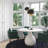 Tov Furniture Tulum Ivory Concrete Dining Table