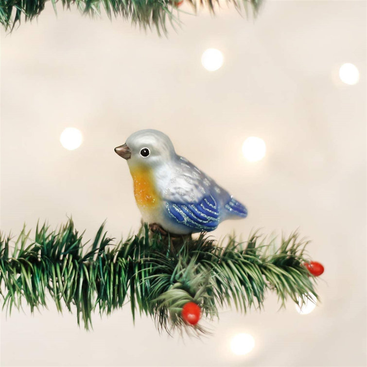 Old World Christmas Baby Bluebird Clip Ornament  Reviews Wayfair