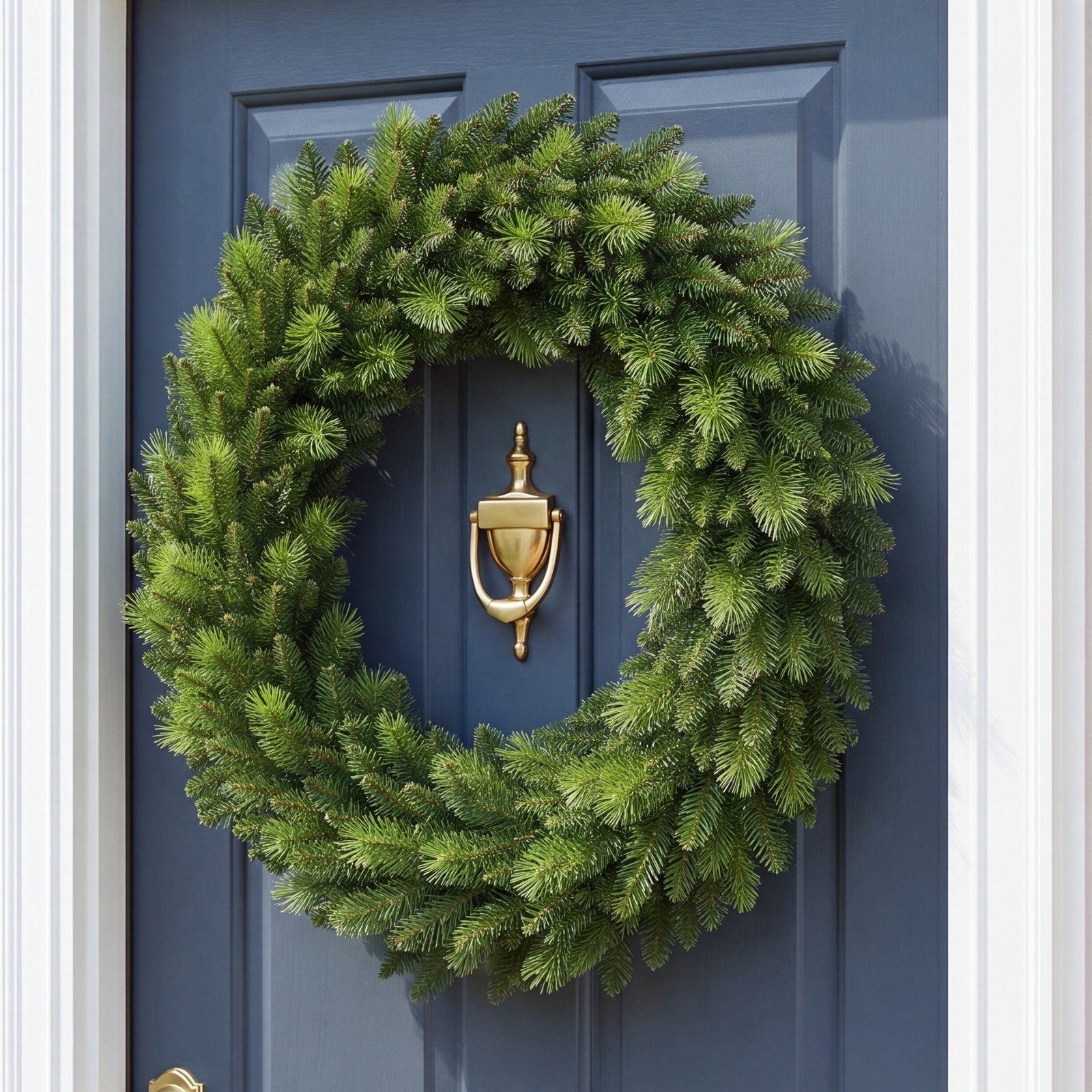 Angelus 48" Pre-Lit Pine Christmas Wreath