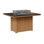 Donoma Rectangular Dining Fire Pit Table
