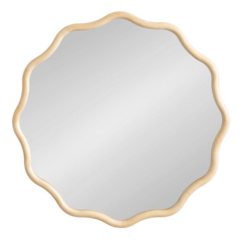 Miroir de salle de bain Melvina, Beige, 30" x 30"