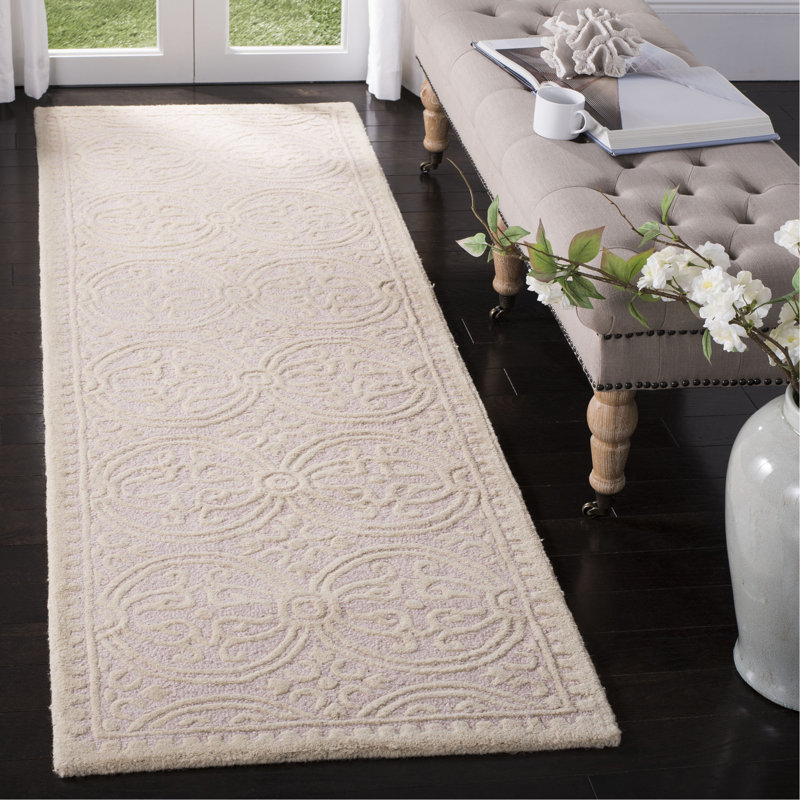 Ame Hand Tufted Wool Geometric Rug, Rectangle 2' x 3'