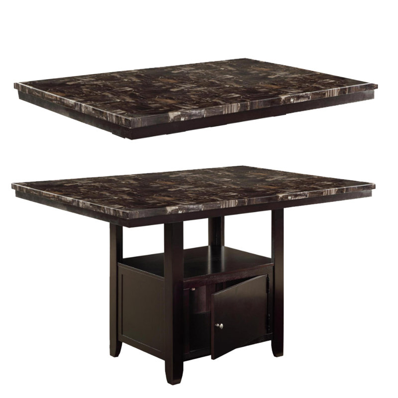 Annegie Rectangular Dining Table, 36" H x 60" L x 40" W