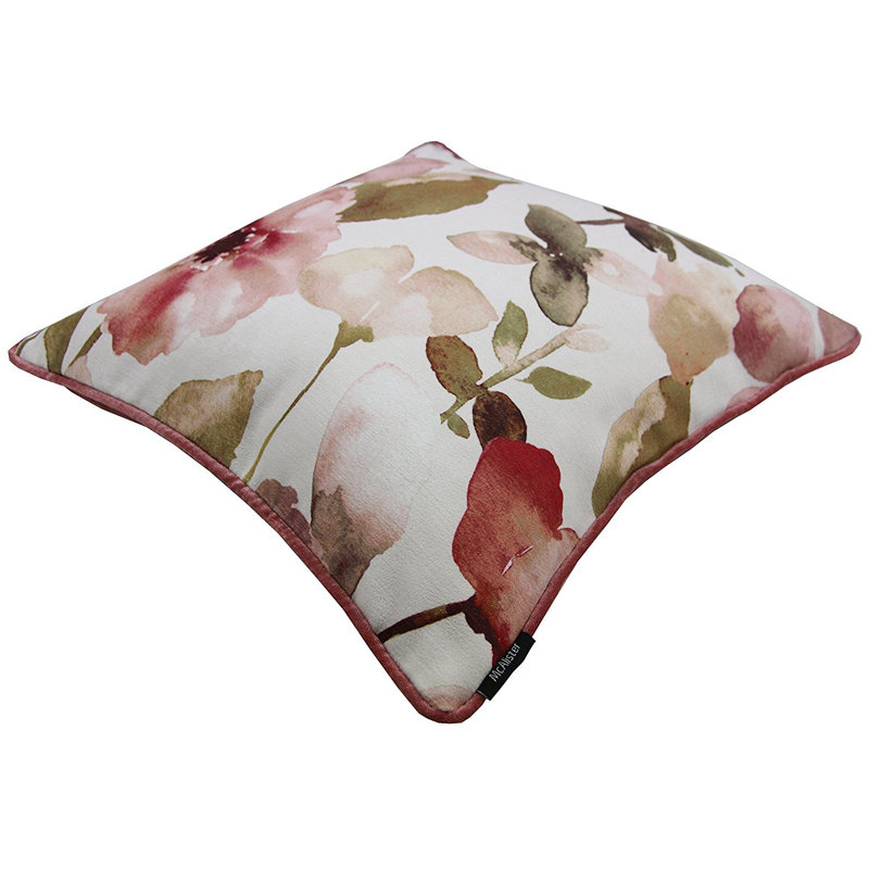 Cleo Floral Square Cushion, 60 x 60cm