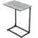 Gilsum Wood C Table End Table with Metal Base for Sofa, Bed Side