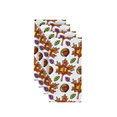 Loomis Polyester Floral Square Napkin