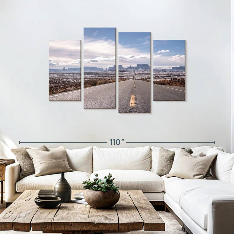 Mehar Travel To Monument Valley, 48" H x 75" W